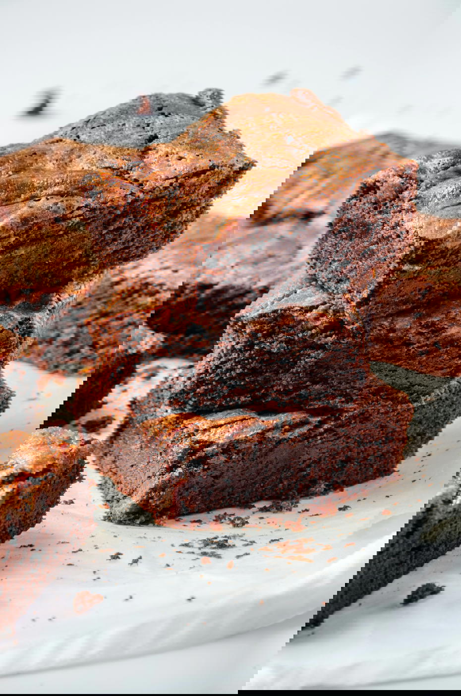 Photo d'un plat de Brownie choco-betterave