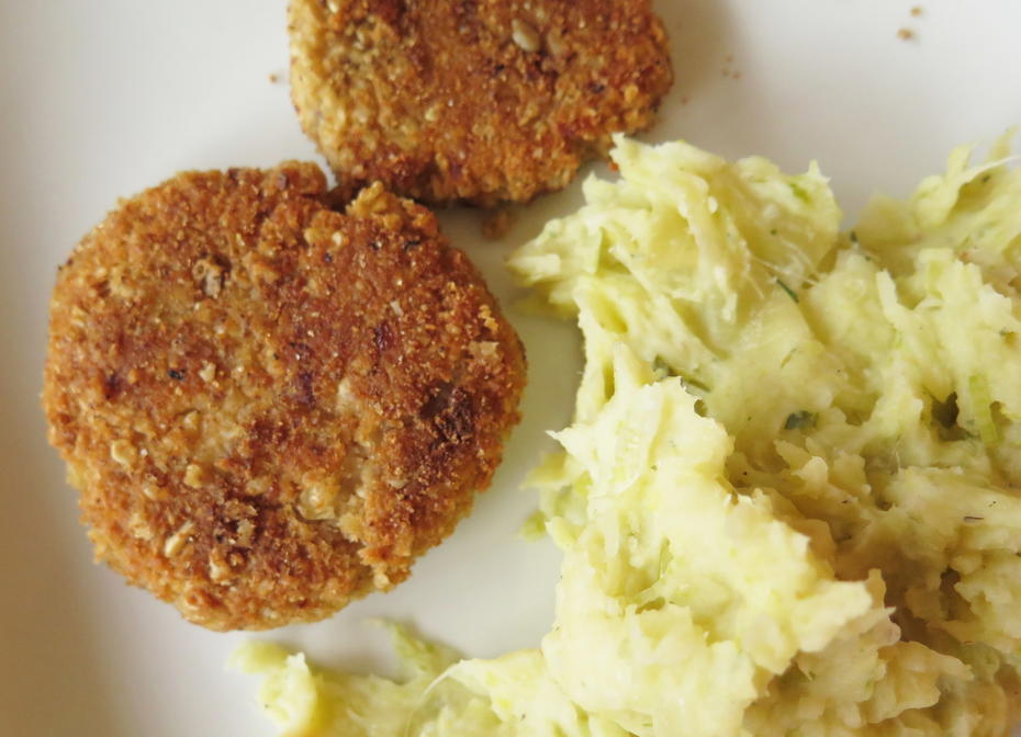 Photo d'un plat de Burger d'haricots blancs
